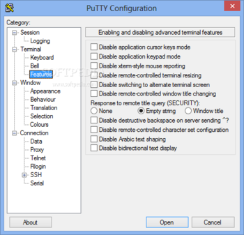 PuTTY Portable screenshot 6