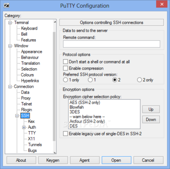 PuTTY Tray screenshot 5