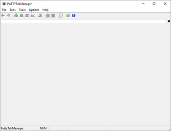 PuTTYTabManager screenshot