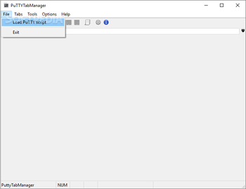 PuTTYTabManager screenshot 2
