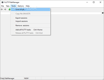 PuTTYTabManager screenshot 5