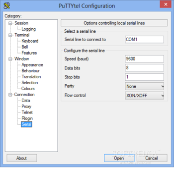 PuTTYtel screenshot 17