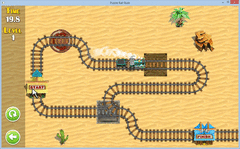 Puzzle Rail Rush Demo screenshot 2
