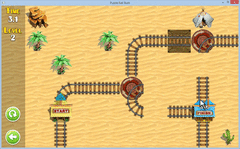 Puzzle Rail Rush Demo screenshot 3