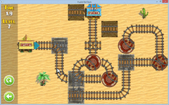 Puzzle Rail Rush Demo screenshot 4