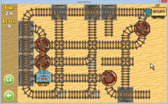 Puzzle Rail Rush Demo screenshot 6