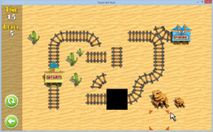 Puzzle Rail Rush Demo screenshot 7