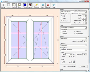 PVC Windows Designer screenshot 3