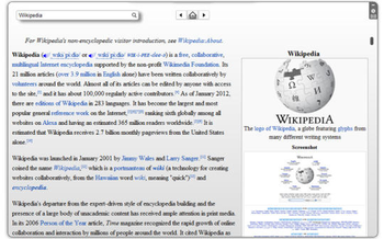 pWiki for Pokki screenshot 2