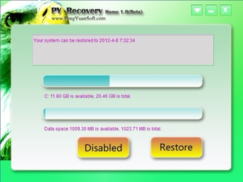 PY-Recovery screenshot