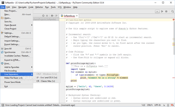 PyCharm Community Edition screenshot 2