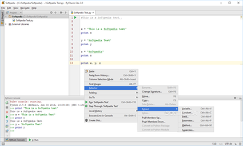 PyCharm Edu screenshot