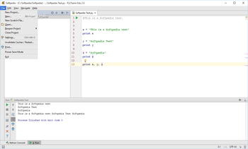 PyCharm Edu screenshot 2