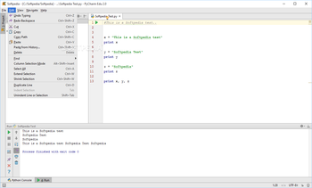 PyCharm Edu screenshot 3