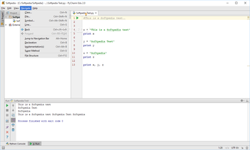 PyCharm Edu screenshot 5