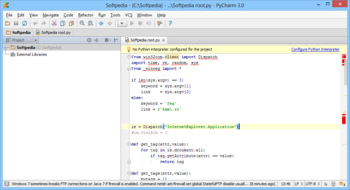 PyCharm Professional screenshot