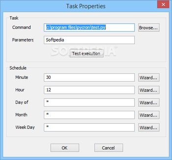 PyCron screenshot 2