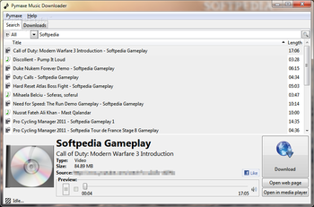 Pymaxe screenshot