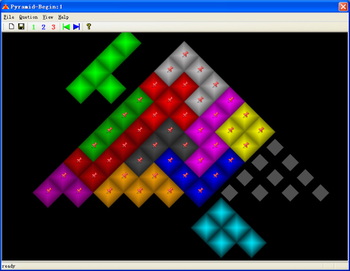 Pyramid Puzzle screenshot