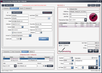 Pyxis Invoicing screenshot 3