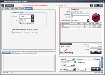 Pyxis Invoicing screenshot 5