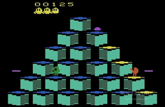 Q-bert screenshot