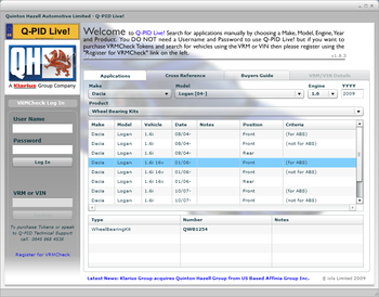 Q-PID Live! screenshot