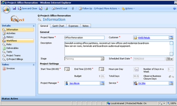 Q-Project screenshot