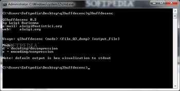 Q3huffdecenc screenshot