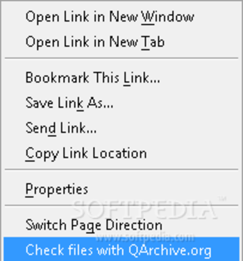 QArchive.org web files checker screenshot