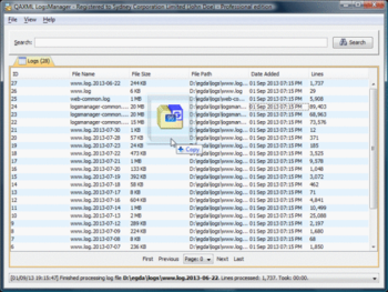 QAXML LogsManager screenshot 3