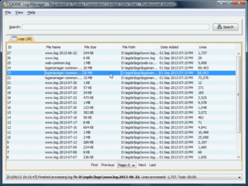 QAXML LogsManager screenshot 5