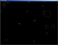 QB64 Asteroids! screenshot 2