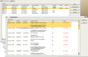 QBankManager screenshot
