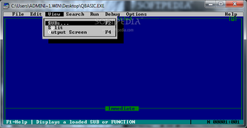 Qbasic screenshot 2