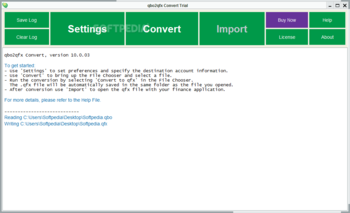 qbo2qfx Convert screenshot