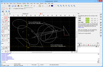 QCAD Professional screenshot