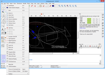 QCAD Professional screenshot 4