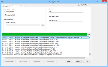 Qccrypt screenshot 2