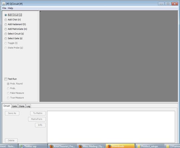 QCircuit screenshot