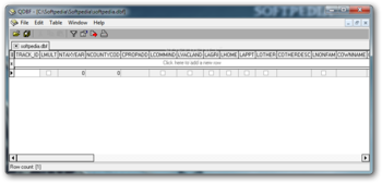 QDBF screenshot