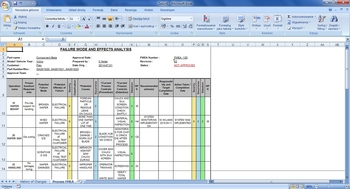 Qdoc - ProcessFlow, FMEA, Control Plan screenshot 6