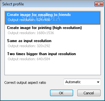 QE SuperResolution screenshot 2