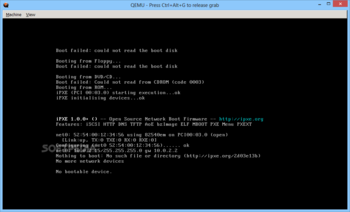 QEMU screenshot