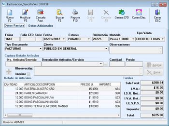 +QFactura  screenshot 3