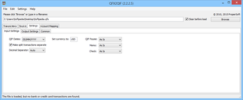 QFX2QIF screenshot 2