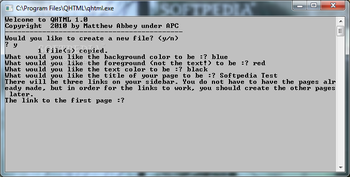 QHTML screenshot