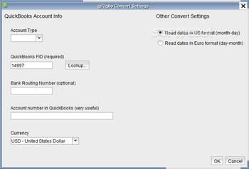 QIF2QBO Convert screenshot 2