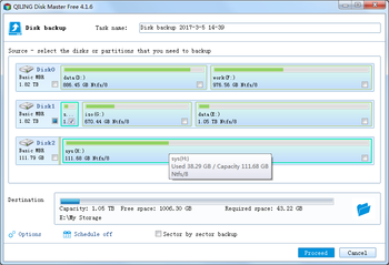 Qiling Disk Master Free screenshot