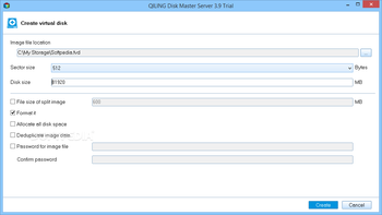 QILING Disk Master Server screenshot 2